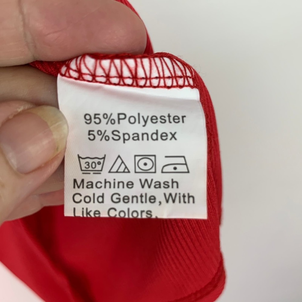 Shein Basics Solid Form Fitted Tank Bodysuit Size… - image 4